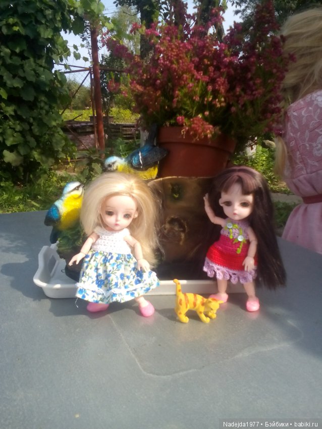 К Алесе приехала сестрёнка Лика