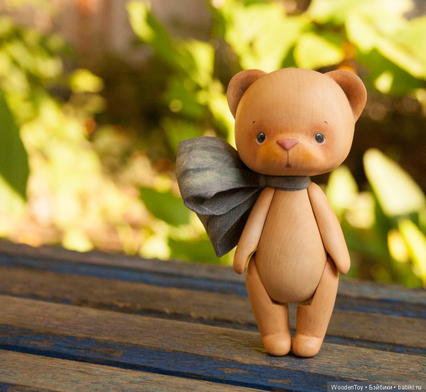 Самый большой мишка, которого я вырезала из кедра (фото 3)