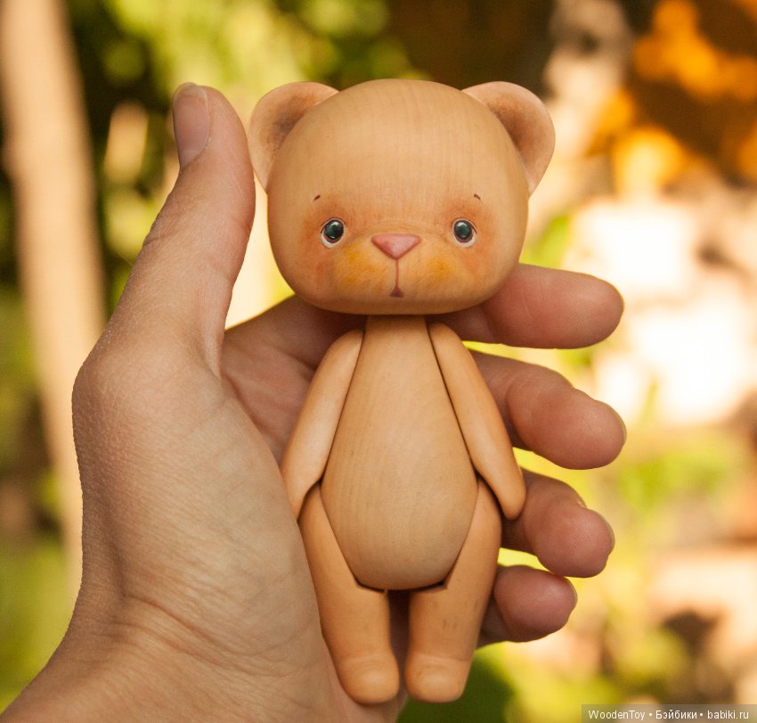 Самый большой мишка, которого я вырезала из кедра (фото 9)