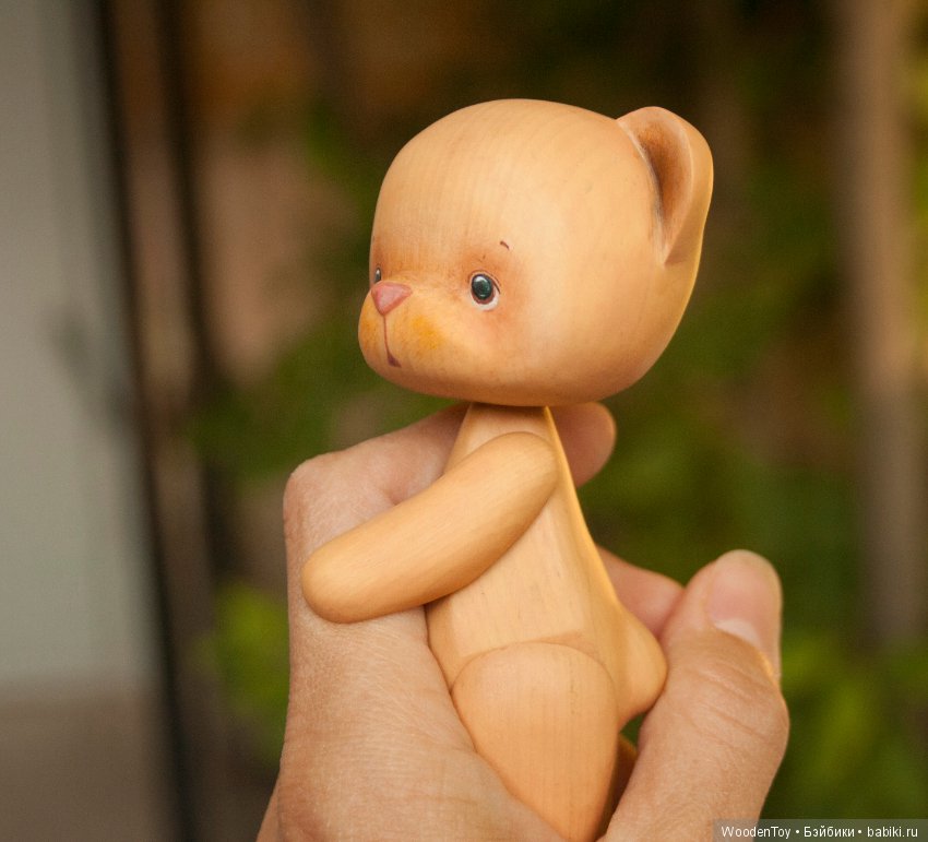 Самый большой мишка, которого я вырезала из кедра (фото 10)