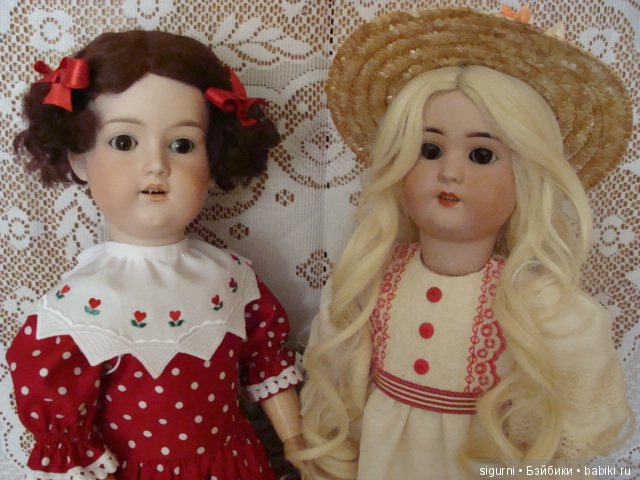 Про Бэллочку и Тамарочку — Редкие антикварные куклы и реплики: воск