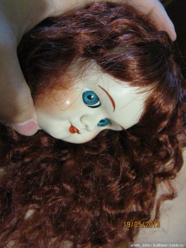 Куколка своими руками: реплика антикварной куколки (фото 7)