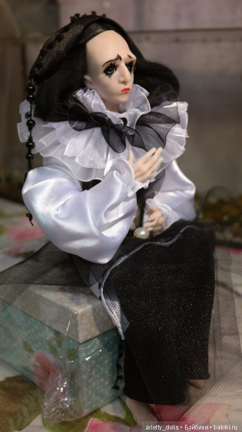 Куколка своими руками: шарнирный Пьеро (фото 7)