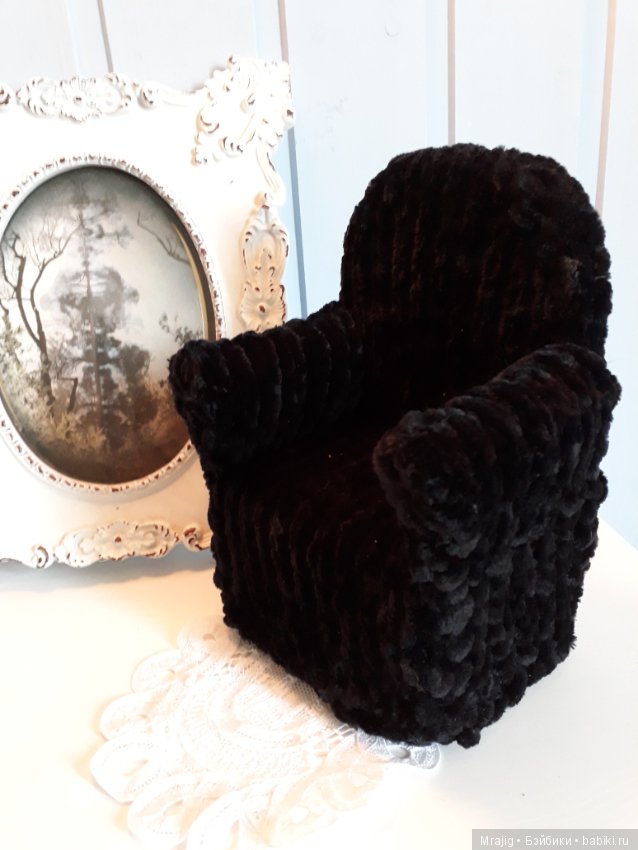 Как я связала... кресло. МК