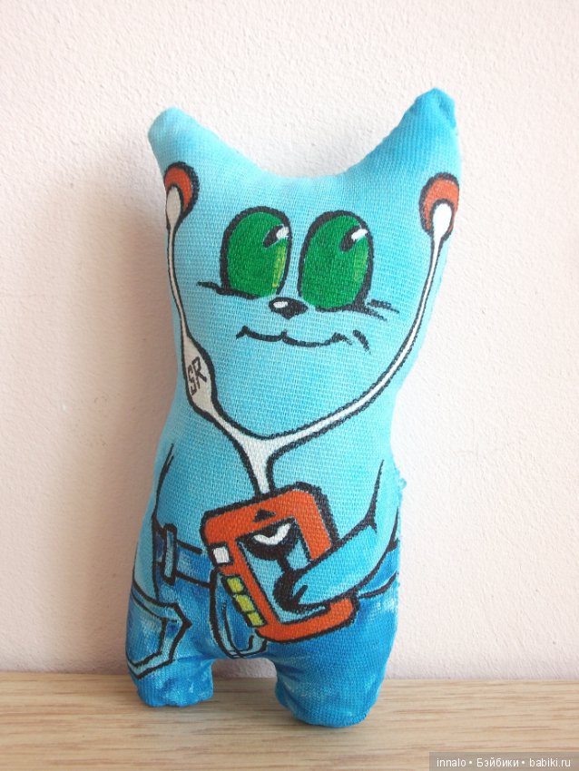 Котиков много не бывает — Текстильные игрушки и примитивы: кофейные