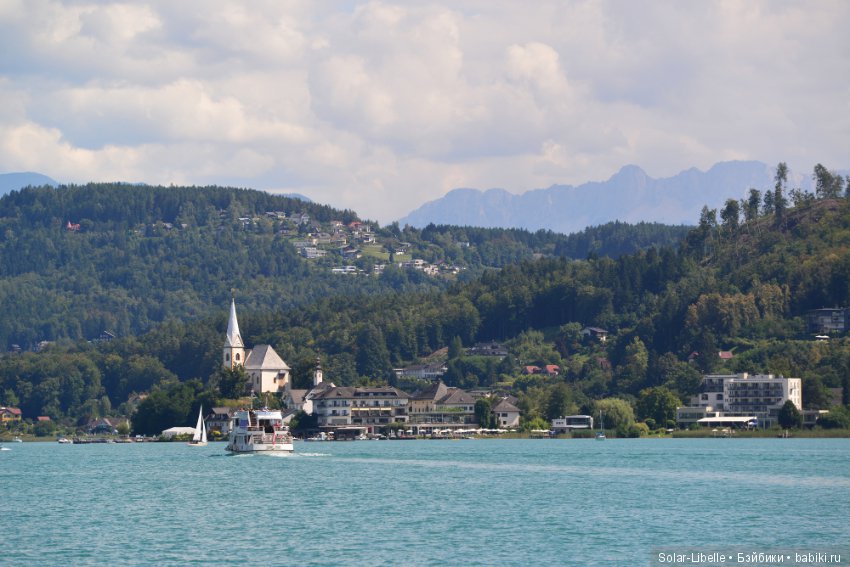 Куколка Наташа (Schildkrot) и озеро Вертер Зее