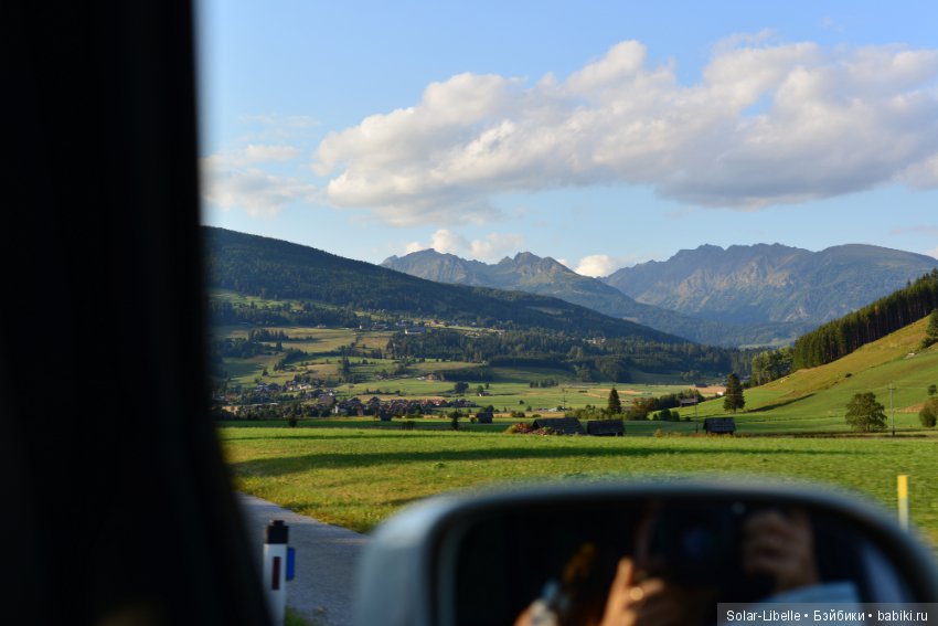 Куколка Наташа (Schildkrot) и озеро Вертер Зее