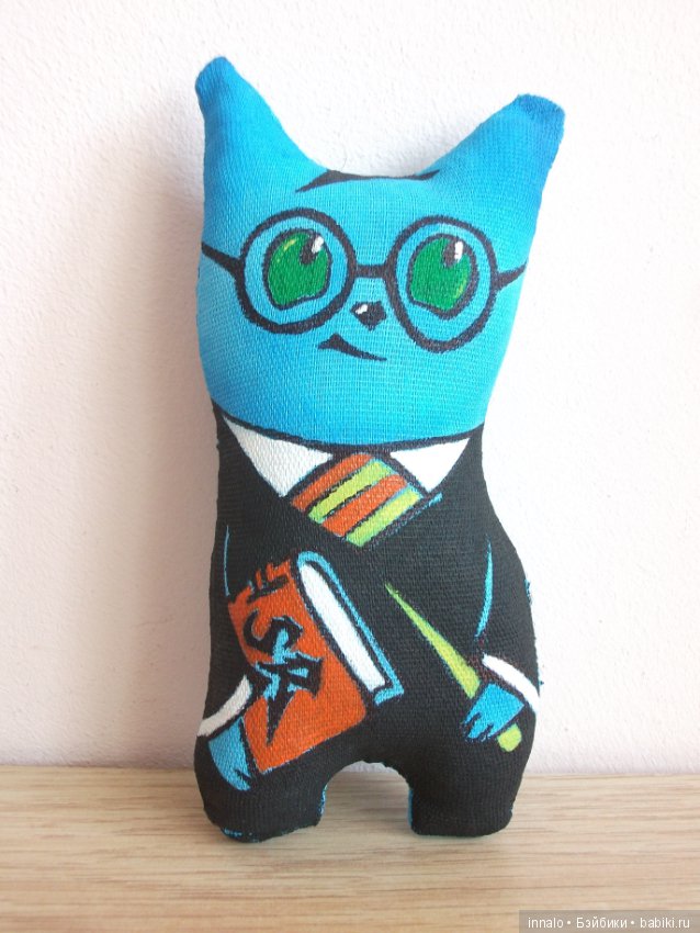 Котиков много не бывает — Текстильные игрушки и примитивы: кофейные (фото 7)