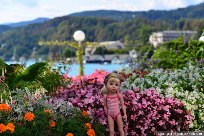 Куколка Наташа (Schildkrot) и озеро Вертер Зее