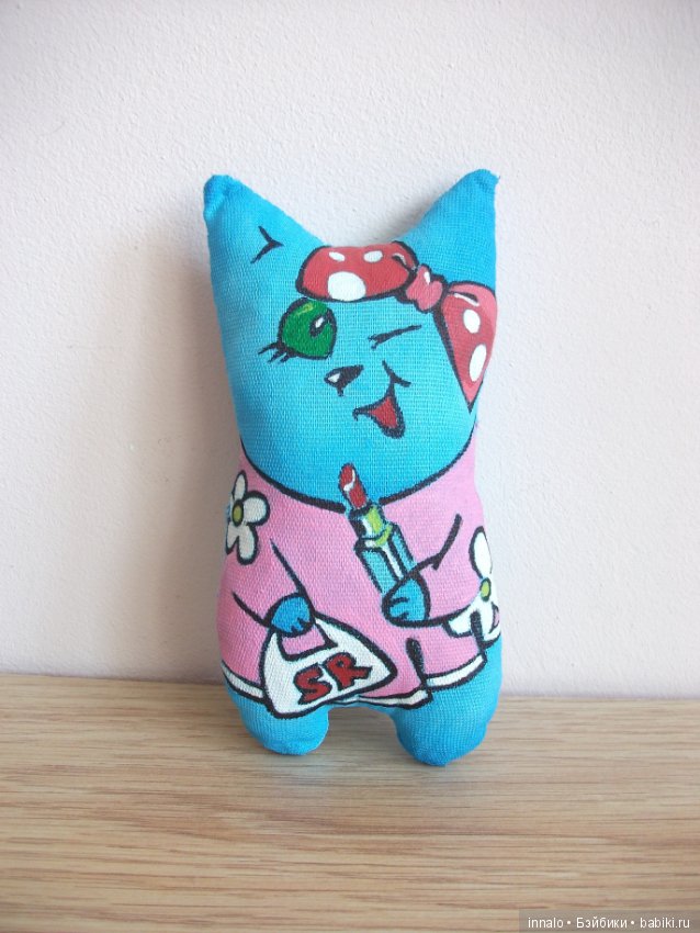 Котиков много не бывает — Текстильные игрушки и примитивы: кофейные