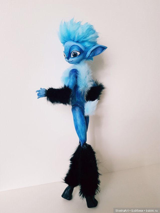 Мьюн и Глим — ООАК Monster High и Ever After High: репейнт (фото 4)