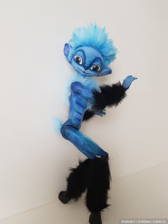 Мьюн и Глим — ООАК Monster High и Ever After High: репейнт (фото 3)