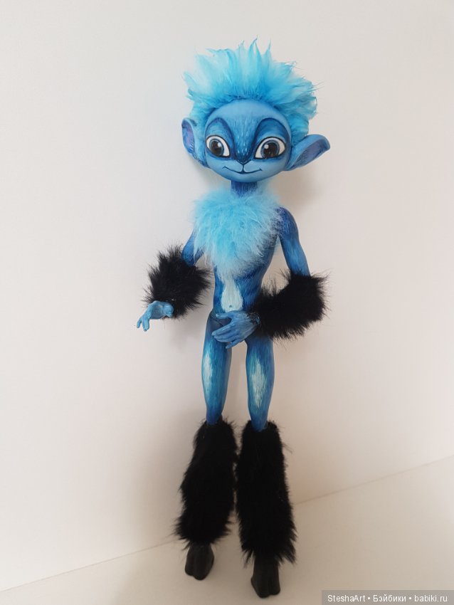 Мьюн и Глим — ООАК Monster High и Ever After High: репейнт (фото 6)