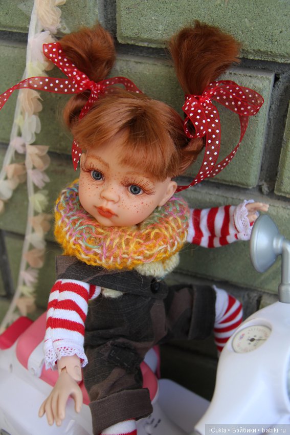 ПЕППИ-ООАК куколки Паола Рейна на шарнирном теле