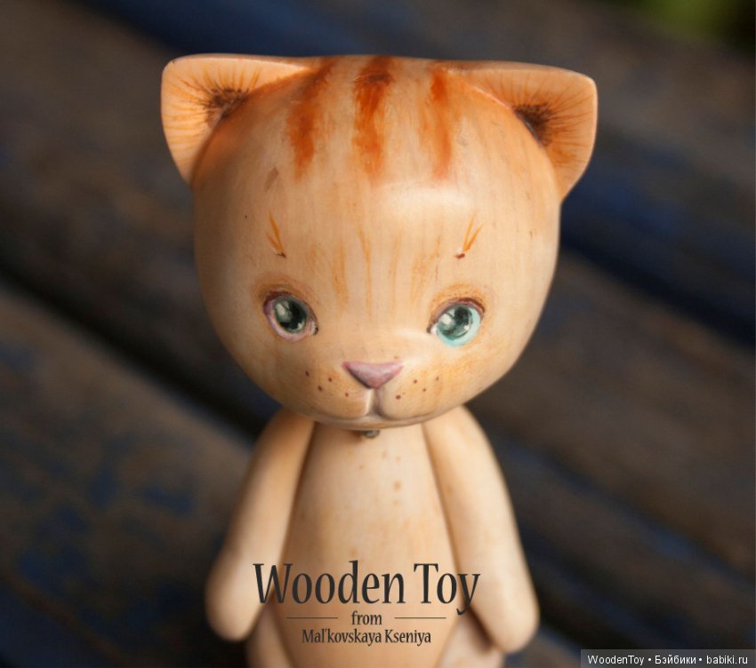 Деревянная кошечка, которая очень любит танцевать (фото 3)