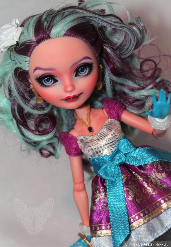 Мэделлин Хэттер — ООАК Monster High и Ever After High: репейнт (фото 2)