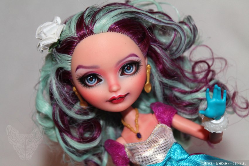 Мэделлин Хэттер — ООАК Monster High и Ever After High: репейнт (фото 3)