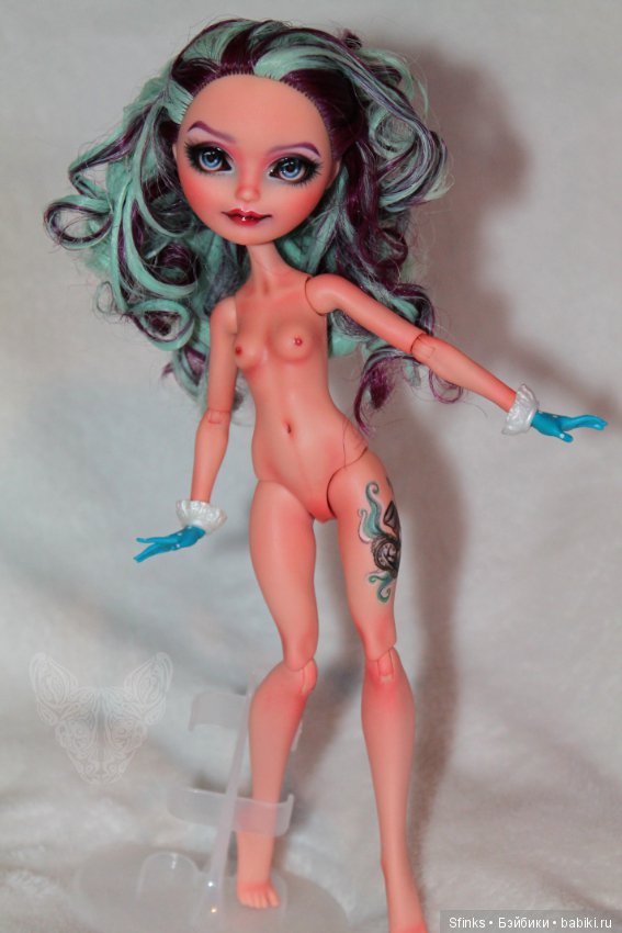 Мэделлин Хэттер — ООАК Monster High и Ever After High: репейнт (фото 5)