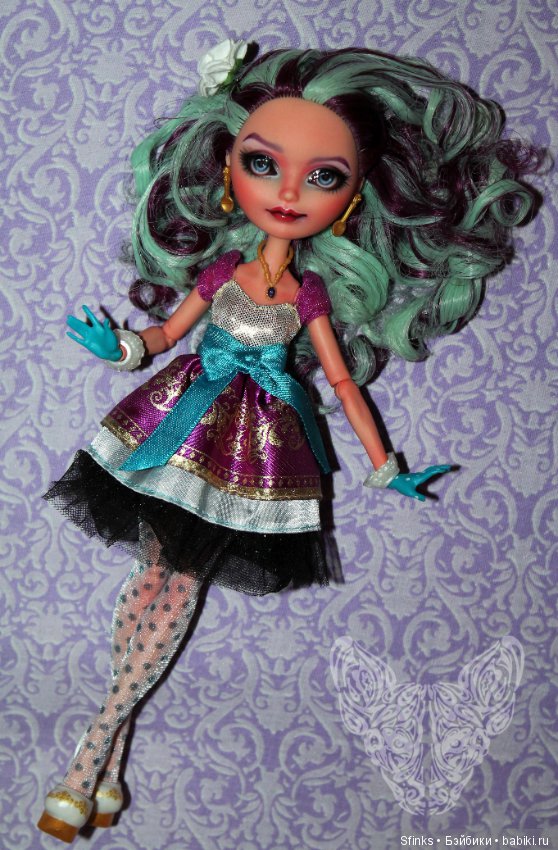 Мэделлин Хэттер — ООАК Monster High и Ever After High: репейнт (фото 8)