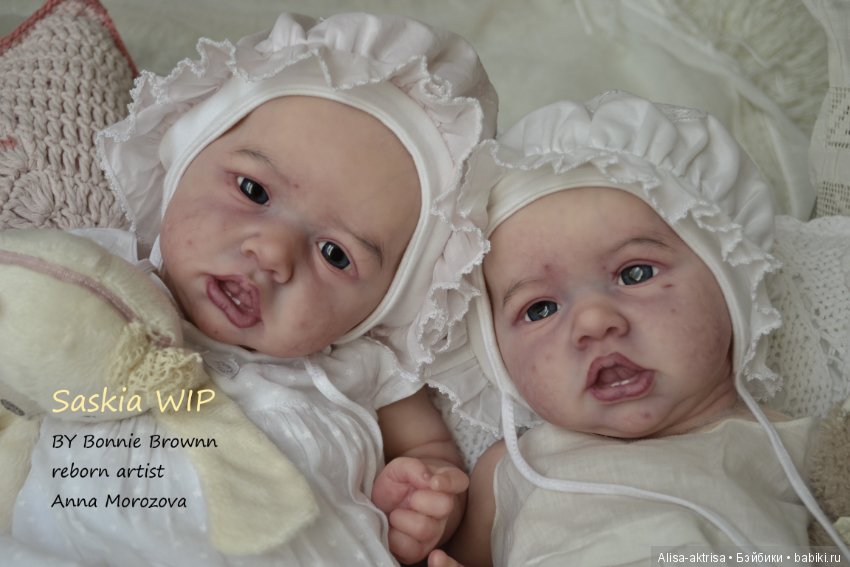 Еще немного Сасочек в процессе возрождения! Куклы - реборн Анны Морозовой