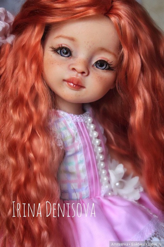 Рыжулька Диана — ООАК Paola Reina (Паола Рейна) и испанских кукол: перерисовка (фото 2)