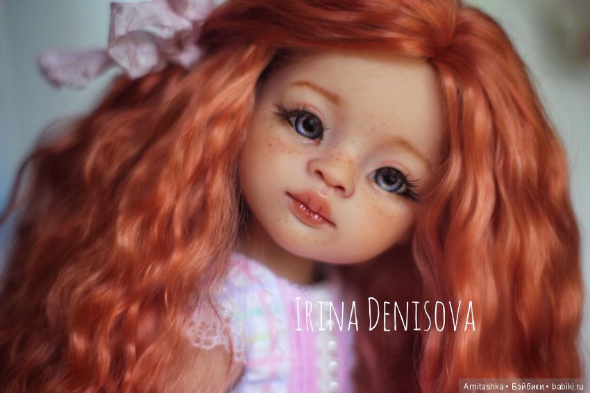 Рыжулька Диана — ООАК Paola Reina (Паола Рейна) и испанских кукол: перерисовка