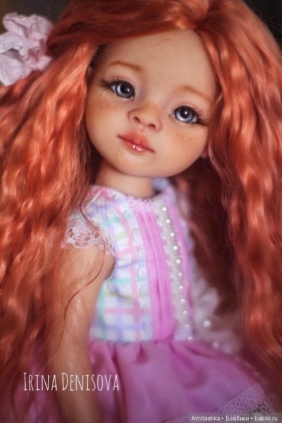 Рыжулька Диана — ООАК Paola Reina (Паола Рейна) и испанских кукол: перерисовка (фото 6)