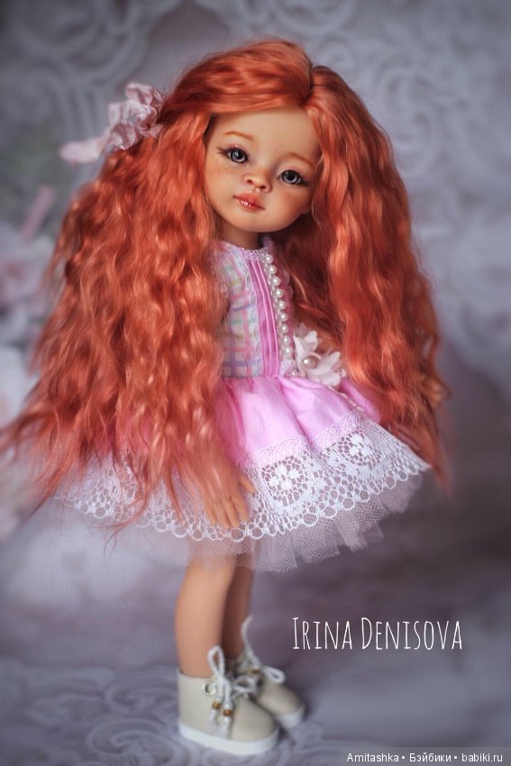 Рыжулька Диана — ООАК Paola Reina (Паола Рейна) и испанских кукол: перерисовка (фото 3)