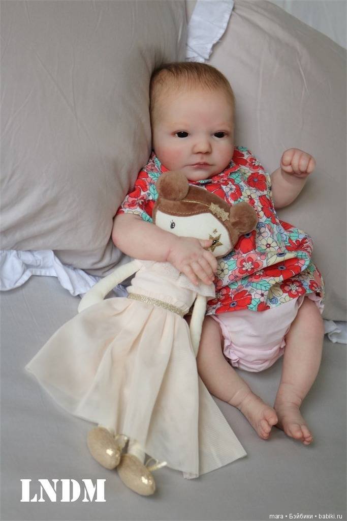 Realborn June Awake from Bountiful Baby, автор прототипа Marie Metayer (фото 3)