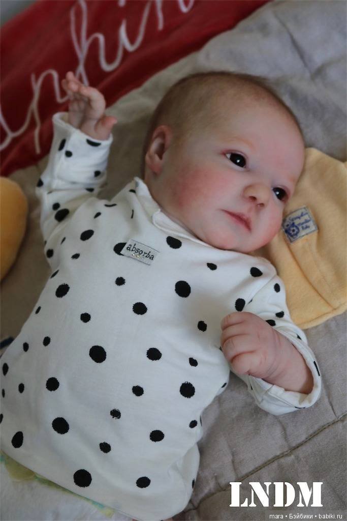 Realborn June Awake from Bountiful Baby, автор прототипа Marie Metayer