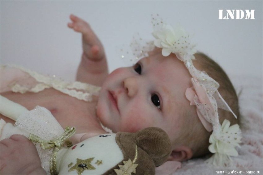 Realborn June Awake from Bountiful Baby, автор прототипа Marie Metayer (фото 8)