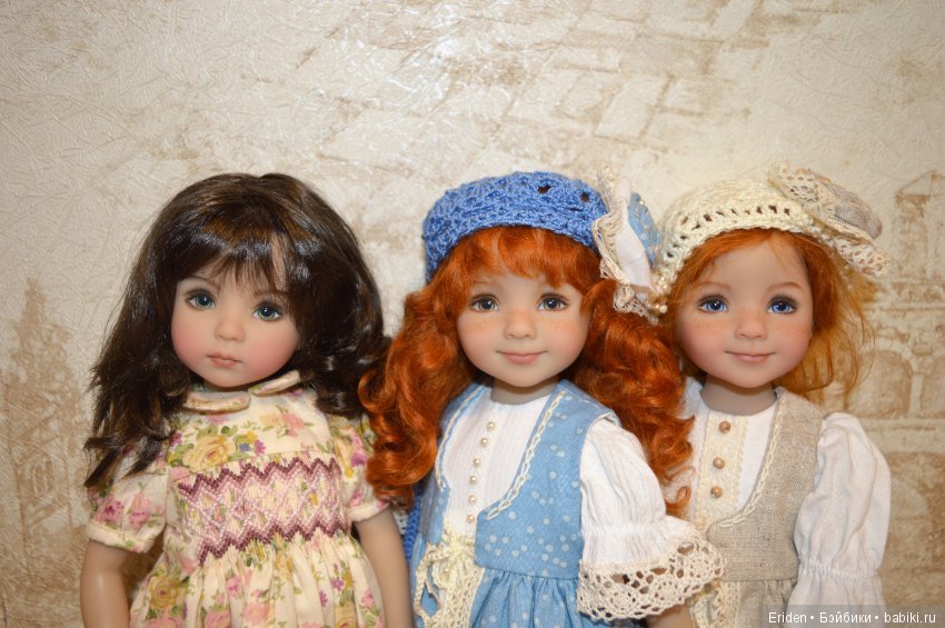 Dianna Effner Little Darling. Близнецы и маленькая Кэти Скарлетт (фото 3)