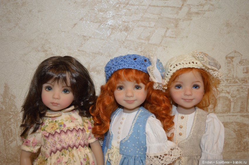 Dianna Effner Little Darling. Близнецы и маленькая Кэти Скарлетт (фото 2)