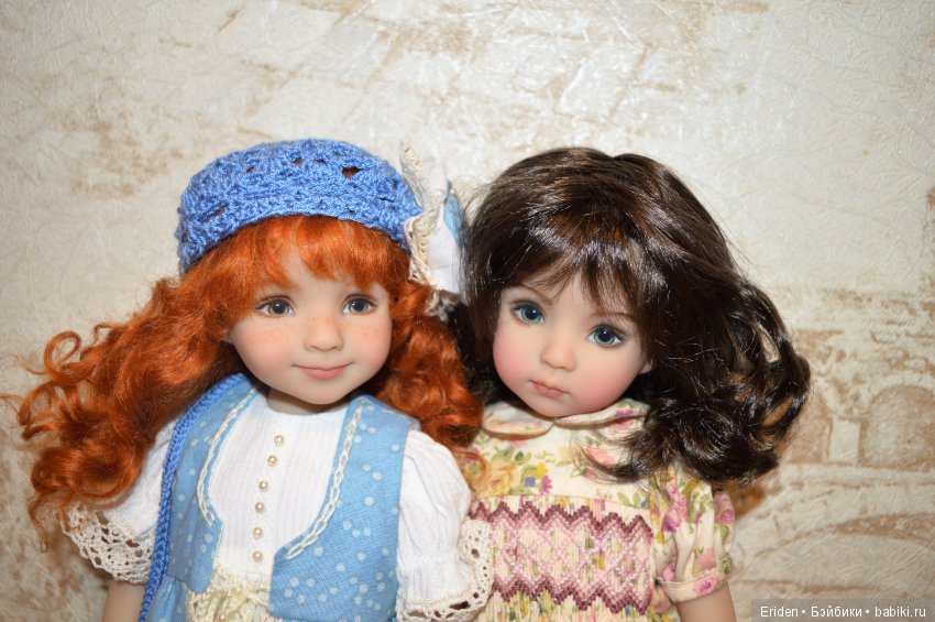 Dianna Effner Little Darling. Близнецы и маленькая Кэти Скарлетт (фото 4)