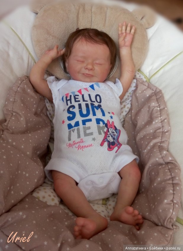 Малышка Uriel, куклы реборн Затеевой Анны (фото 6)