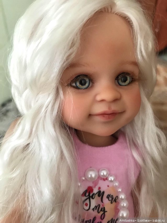 Клепушка блондинка — ООАК Paola Reina (Паола Рейна) и испанских кукол: перерисовка (фото 4)