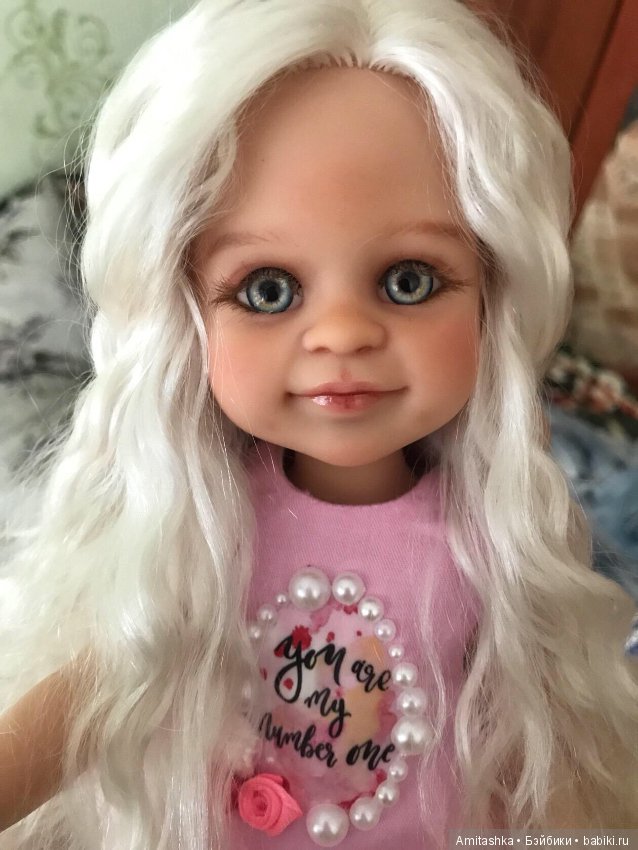 Клепушка блондинка — ООАК Paola Reina (Паола Рейна) и испанских кукол: перерисовка (фото 3)