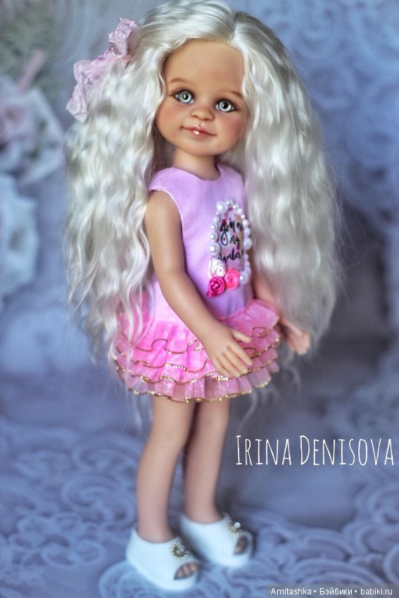 Клепушка блондинка — ООАК Paola Reina (Паола Рейна) и испанских кукол: перерисовка