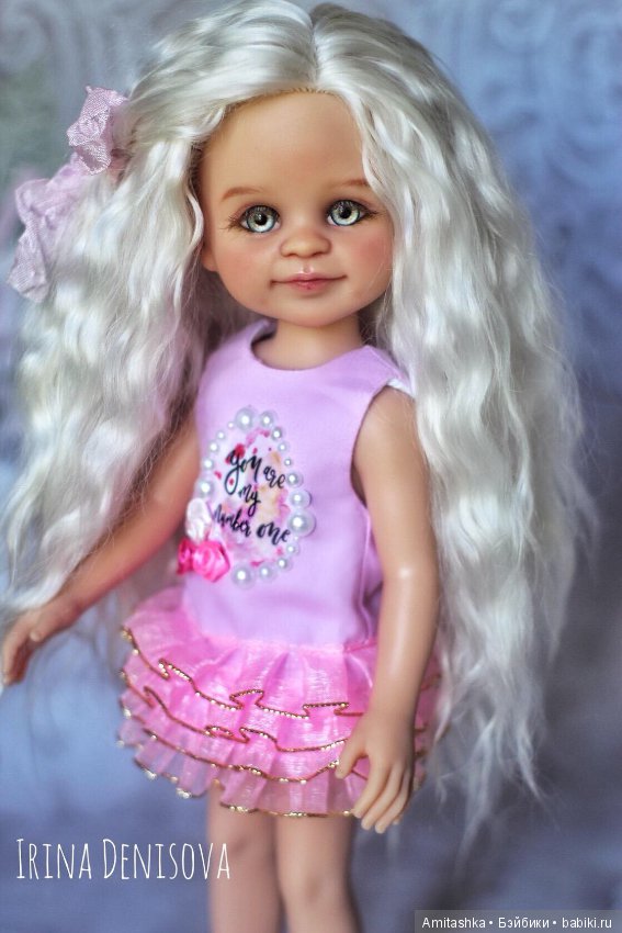 Клепушка блондинка — ООАК Paola Reina (Паола Рейна) и испанских кукол: перерисовка (фото 2)