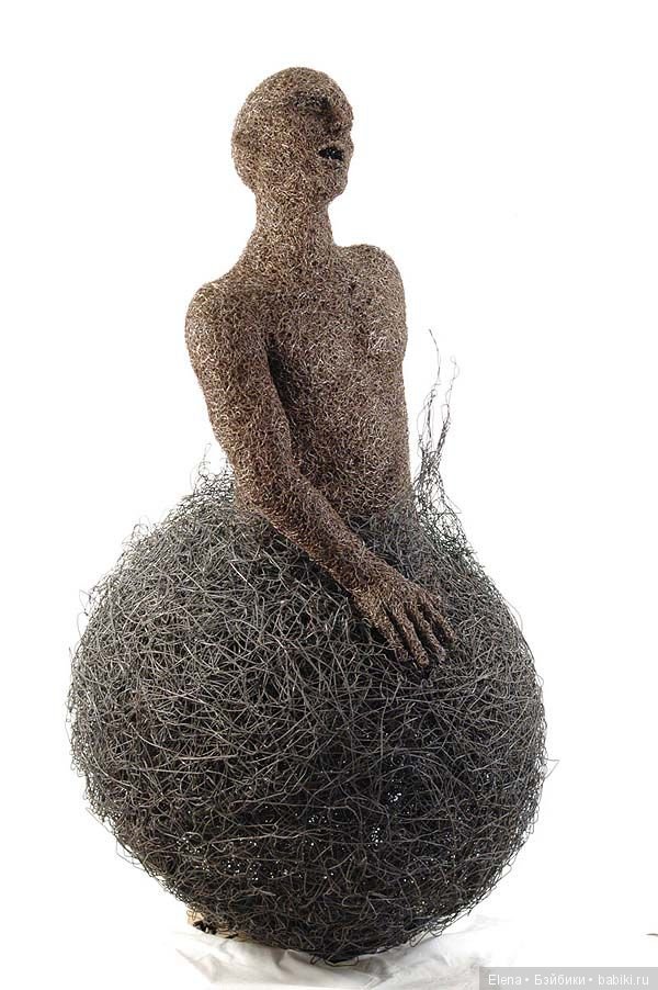 Скульптуры из проволоки от Маттиа Тротта (фото 6)