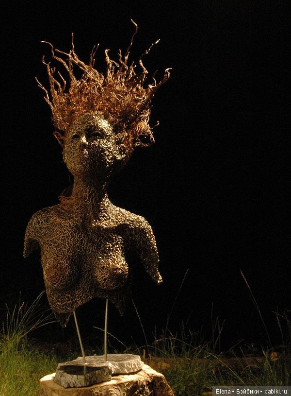 Скульптуры из проволоки от Маттиа Тротта