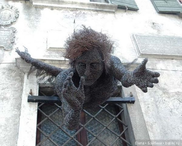 Скульптуры из проволоки от Маттиа Тротта (фото 4)