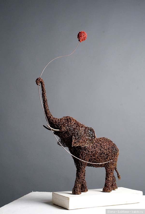 Скульптуры из проволоки от Маттиа Тротта (фото 5)