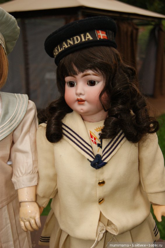 Антикварные куклы Simon & Halbig für Franz Schmidt симпатичные близняшки Флорентин и Северин (фото 5)