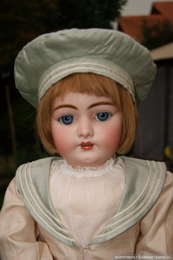 Антикварные куклы Simon & Halbig für Franz Schmidt симпатичные близняшки Флорентин и Северин (фото 4)