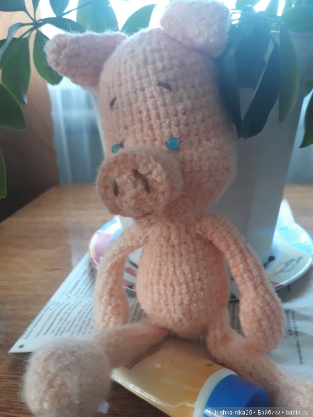 Продолжение вязаных игрушек доченьки