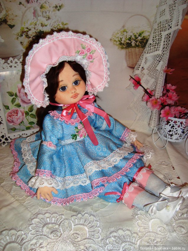 Катюша. Текстильная кукла (фото 2)