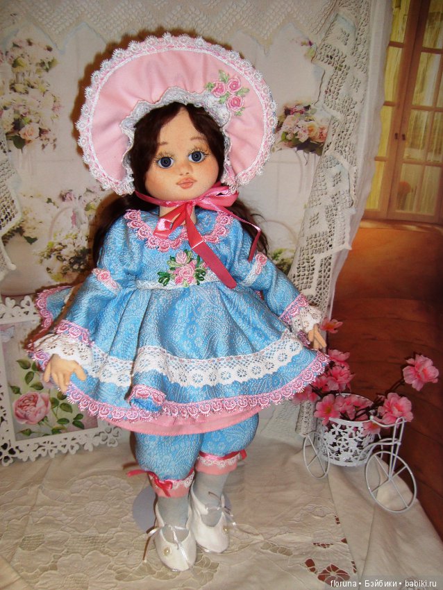 Катюша. Текстильная кукла (фото 4)