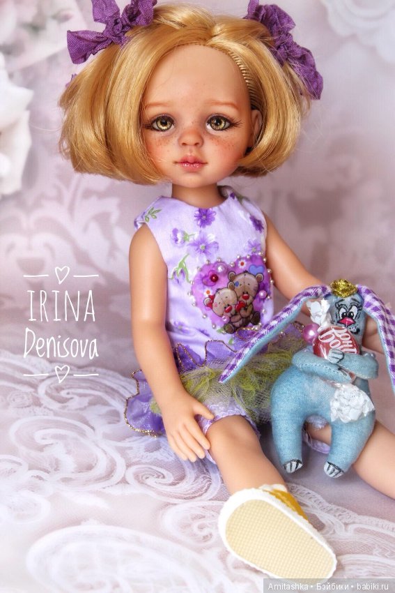 Даша с каре — ООАК Paola Reina (Паола Рейна) и испанских кукол: перерисовка (фото 2)