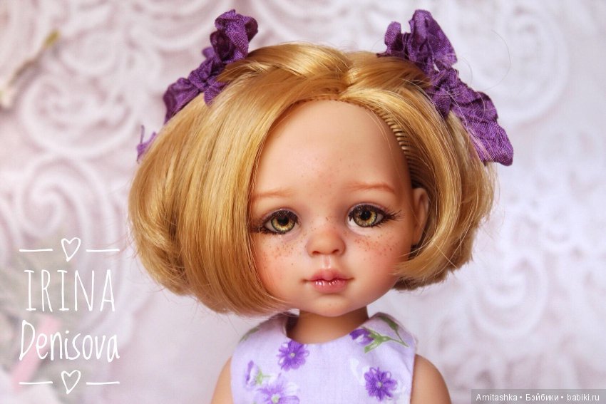 Даша с каре — ООАК Paola Reina (Паола Рейна) и испанских кукол: перерисовка (фото 3)